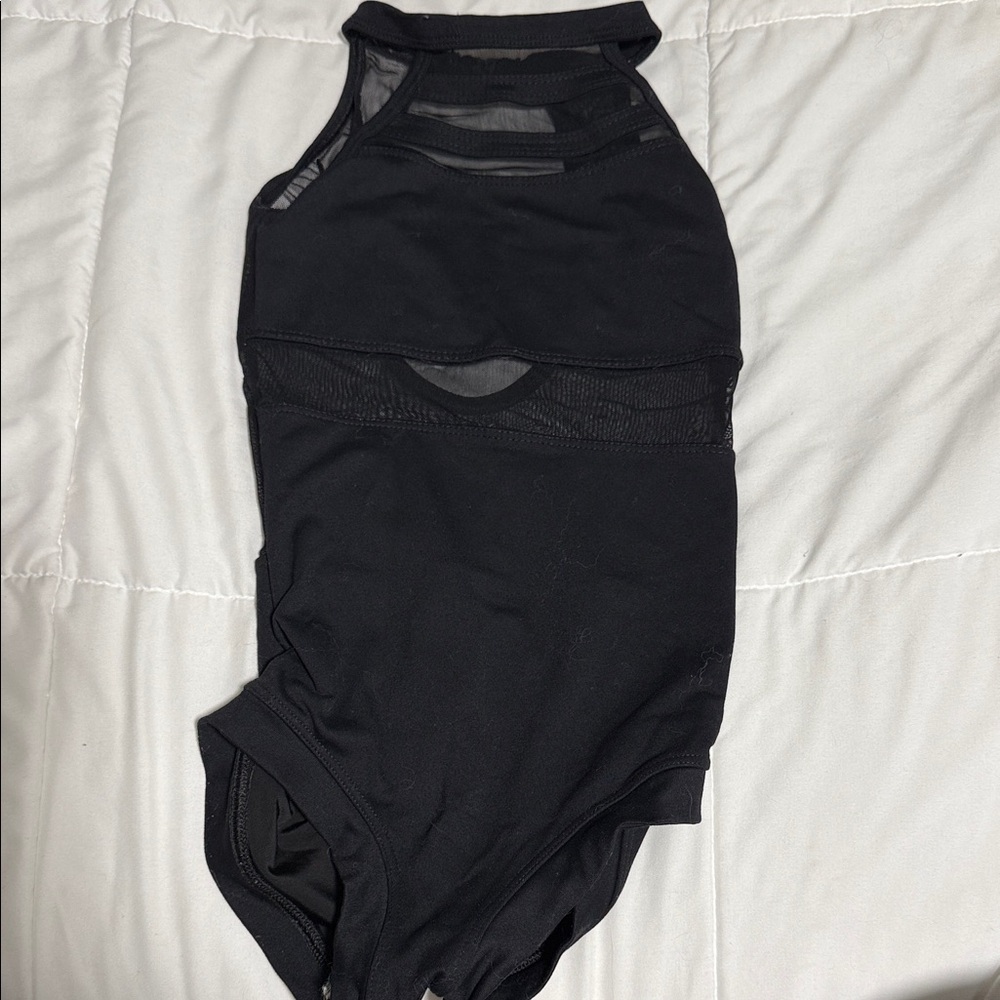 Five the Label Black Leotard YXL